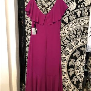 New Bebe Dress Size 12 Fuschia.